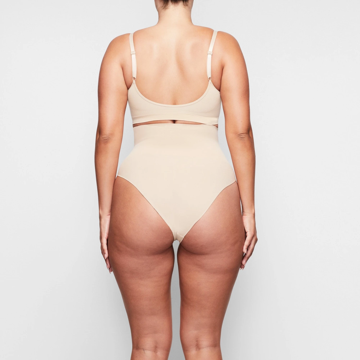 SEAMLESS SCULPT HIGH-WAISTED BRIEF | CLAY 6 SEAMLESS SCULPT HIGH-WAISTED BRIEF | CLAY - Image 4