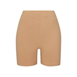 SWIM MID WAIST SHORT | OCHRE