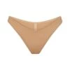 SWIM CHEEKY TANGA BOTTOMS | OCHRE 2 SWIM CHEEKY TANGA BOTTOMS | OCHRE -SWIMwear Sale Store SKIMS BASICSWIM SW TAN 0783 OCH