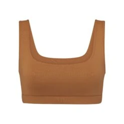 SWIM TANK BIKINI TOP | ALMOND