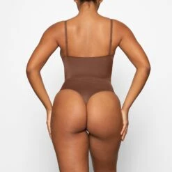 BARELY THERE SCOOP BODYSUIT | JASPER -SWIMwear Sale Store SKIMS BODYSUIT BD THG 3141 DA JSP 0015 BK