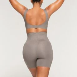 BONDED CORSET SHORT | STEEL -SWIMwear Sale Store SKIMS BOTTOM BO SHO 2664 OA STL 0016