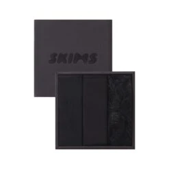 STRING THONG PACK | ONYX -SWIMwear Sale Store SKIMS BOXED PANTY PACKS 2023 02 151322