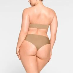 WIRELESS FORM STRAPLESS BRA | OCHRE -SWIMwear Sale Store SKIMS BRA BA BAN 2630 MD OCH 0617 BK