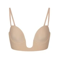 DEEP PLUNGE SHAPEWEAR BRA | CLAY 12 DEEP PLUNGE SHAPEWEAR BRA | CLAY -SWIMwear Sale Store SKIMS BRA BR BAN 2958 CLY STRAPS