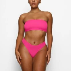 FITS EVERYBODY BANDEAU PACK | PETAL MULTI -SWIMwear Sale Store SKIMS BRA BR BAN 3701 BA PTM 0028