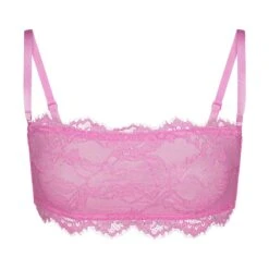 SKIMS LACE BANDEAU | BUBBLE GUM -SWIMwear Sale Store SKIMS BRA BR BND 2135 BBG