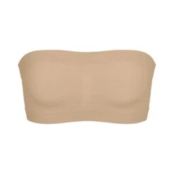 SEAMLESS SCULPT BANDEAU | CLAY