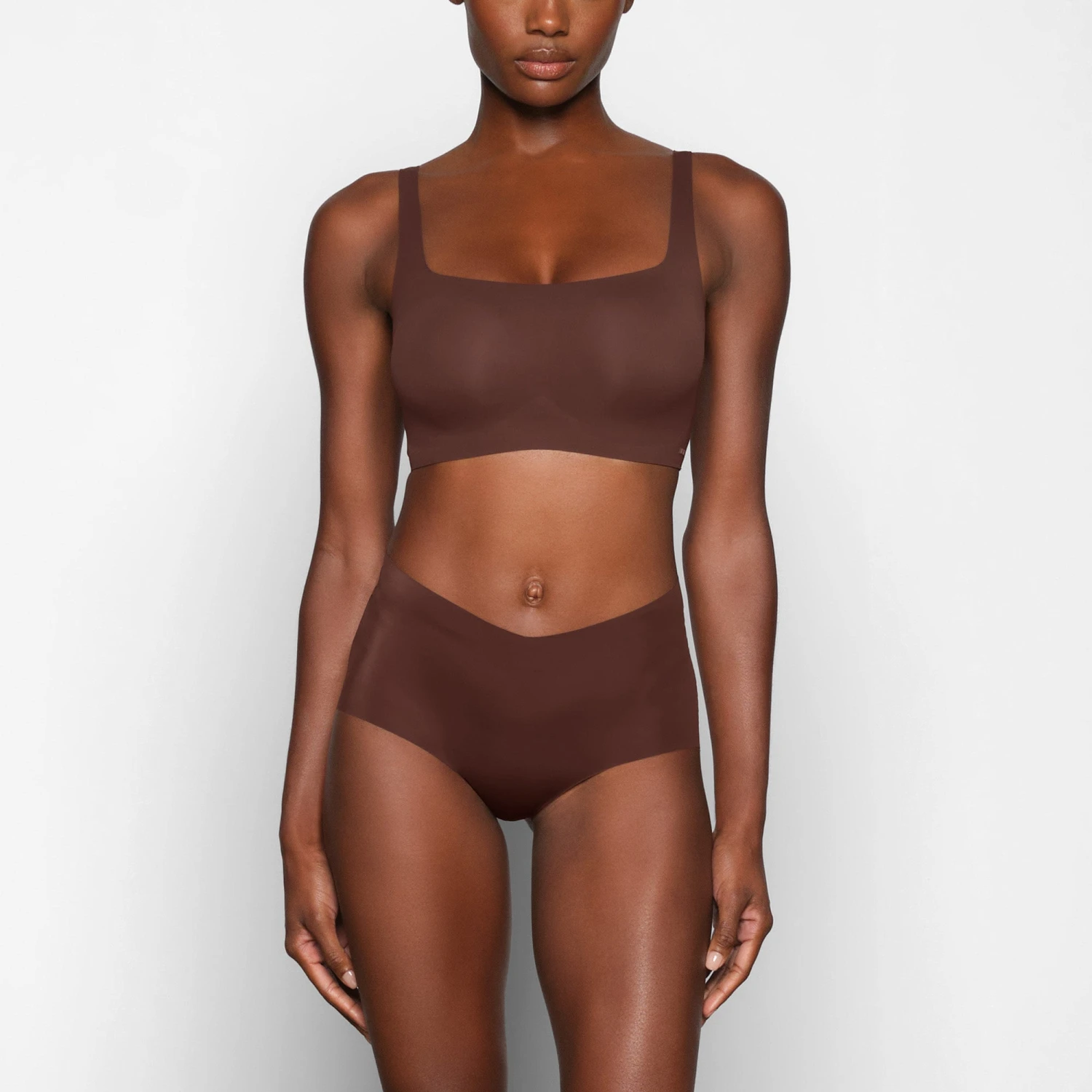 NAKED SCOOP BRA | COCOA 4 NAKED SCOOP BRA | COCOA - Image 2