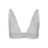 COTTON JERSEY PLUNGE BRALETTE | LIGHT HEATHER GREY -SWIMwear Sale Store SKIMS BRA BR PLG 0847 HEG