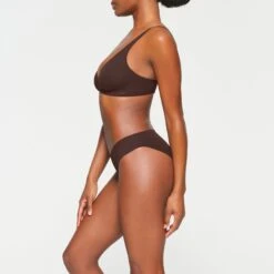 NAKED PLUNGE BRA | ESPRESSO -SWIMwear Sale Store SKIMS BRA BR PLG 1885 KB ESP 0008 SD