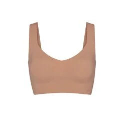 NAKED PLUNGE LONGLINE BRA | SIENNA