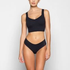 NAKED PLUNGE LONGLINE BRA | ONYX 9 NAKED PLUNGE LONGLINE BRA | ONYX -SWIMwear Sale Store SKIMS BRA BR PLG 1886 VC ONX 0002 FR
