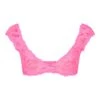 STRETCH LACE PLUNGE BRALETTE | SUGAR PINK -SWIMwear Sale Store SKIMS BRA BR PLG 2967 PNK