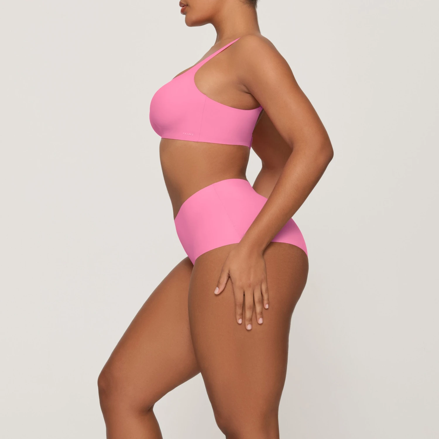 NAKED SCOOP BRA | SUGAR PINK 5 NAKED SCOOP BRA | SUGAR PINK - Image 3