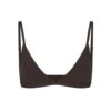 FITS EVERYBODY TRIANGLE BRALETTE | ESPRESSO -SWIMwear Sale Store SKIMS BRA BR TRI 2024 ESP