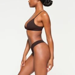 FITS EVERYBODY TRIANGLE BRALETTE | ESPRESSO -SWIMwear Sale Store SKIMS BRA BR TRI 2024 KB ESP 0007 SD