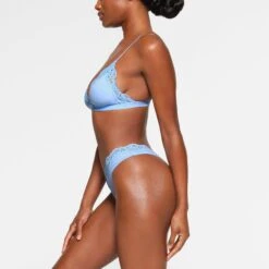 FITS EVERYBODY LACE TRIANGLE BRALETTE PACK | GLACIER MULTI -SWIMwear Sale Store SKIMS BRA BR TRI 3630 LB BPM 0006 SD