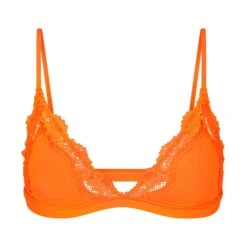 FITS EVERYBODY LACE TRIANGLE BRALETTE PACK | NEON MULTI -SWIMwear Sale Store SKIMS BRA BR TRI 3630 ORH1