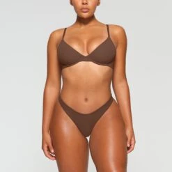 FITS EVERYBODY PLUNGE BRA | JASPER -SWIMwear Sale Store SKIMS BRA BR UWR 1997 KA JSP 0002 FR