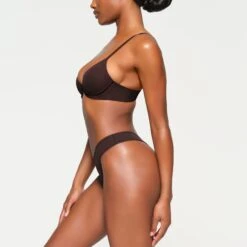 FITS EVERYBODY PLUNGE BRA | ESPRESSO -SWIMwear Sale Store SKIMS BRA BR UWR 1997 KB ESP 0008 SD