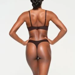 FITS EVERYBODY PLUNGE BRA | ESPRESSO -SWIMwear Sale Store SKIMS BRA BR UWR 1997 KB ESP 0014 BK