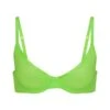 COTTON LOGO UNDERWIRE DEMI BRA | NEON GREEN -SWIMwear Sale Store SKIMS BRA BR UWR 2001 NGE a1b3c2fd 2a44 4198 9fa5 ae185e13734b