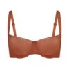 NO SHOW MOLDED UNLINED BALCONETTE BRA | BRONZE -SWIMwear Sale Store SKIMS BRA BR UWR 2054 BRZ F