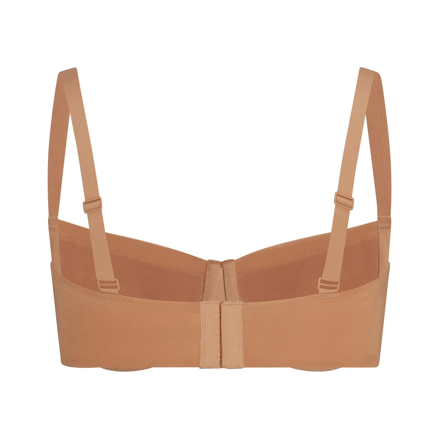 NO SHOW MOLDED UNLINED BALCONETTE BRA | OCHRE 7 NO SHOW MOLDED UNLINED BALCONETTE BRA | OCHRE - Image 5