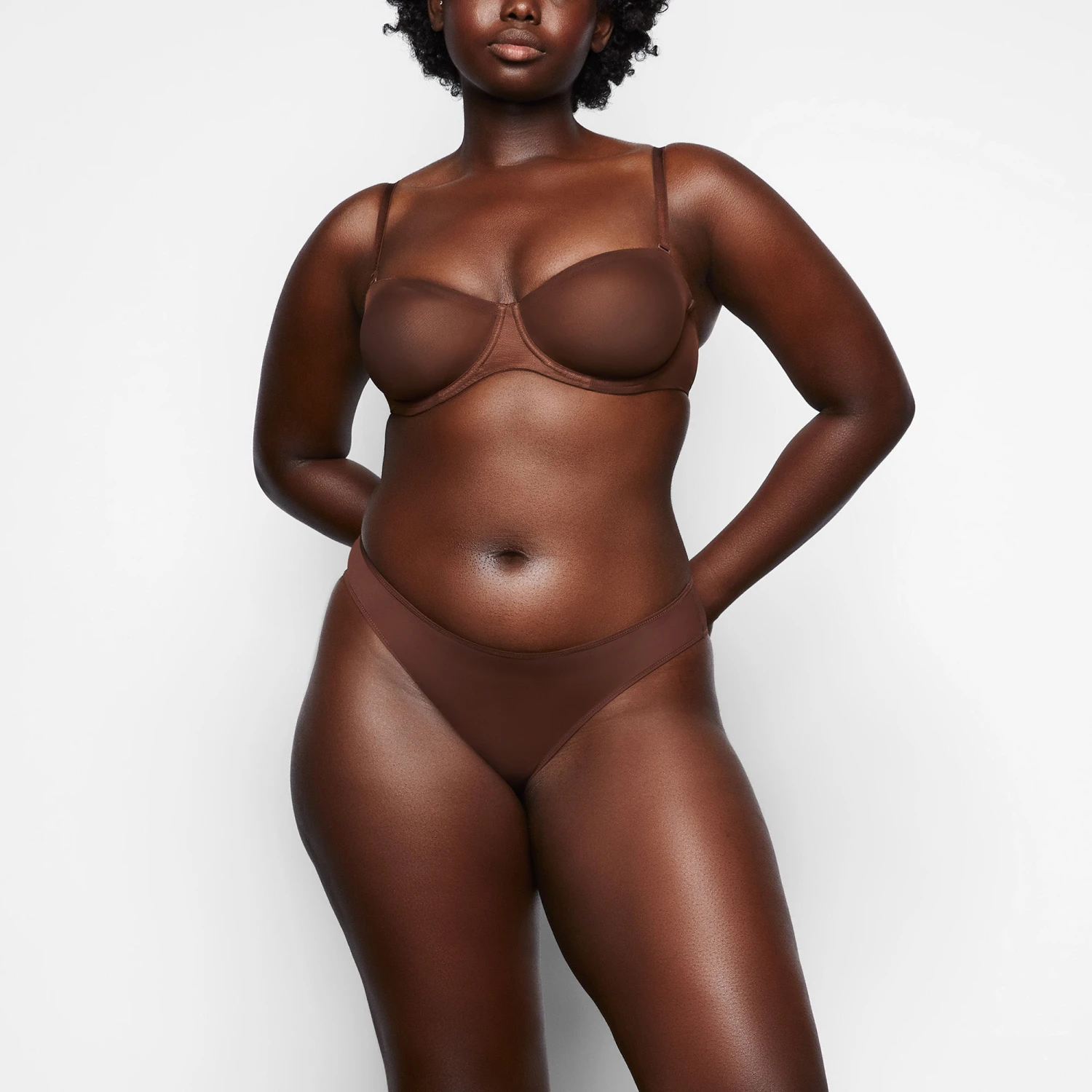 ULTRA FINE MESH STRAPLESS BRA | MAHOGANY 7 ULTRA FINE MESH STRAPLESS BRA | MAHOGANY - Image 5