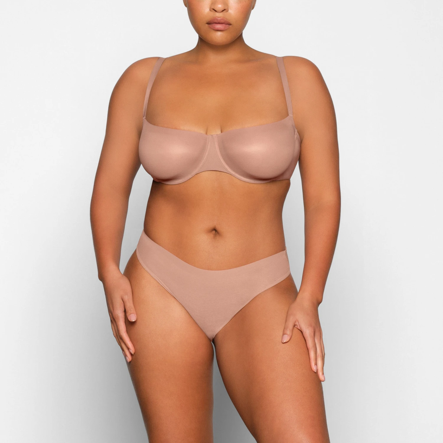 NO SHOW MOLDED UNLINED BALCONETTE BRA | SIENNA 4 NO SHOW MOLDED UNLINED BALCONETTE BRA | SIENNA - Image 2