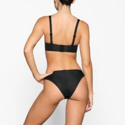 NO SHOW MOLDED UNLINED BALCONETTE BRA | ONYX 12 NO SHOW MOLDED UNLINED BALCONETTE BRA | ONYX -SWIMwear Sale Store SKIMS BRA BR UWR 2054 VC ONX 0012 BK