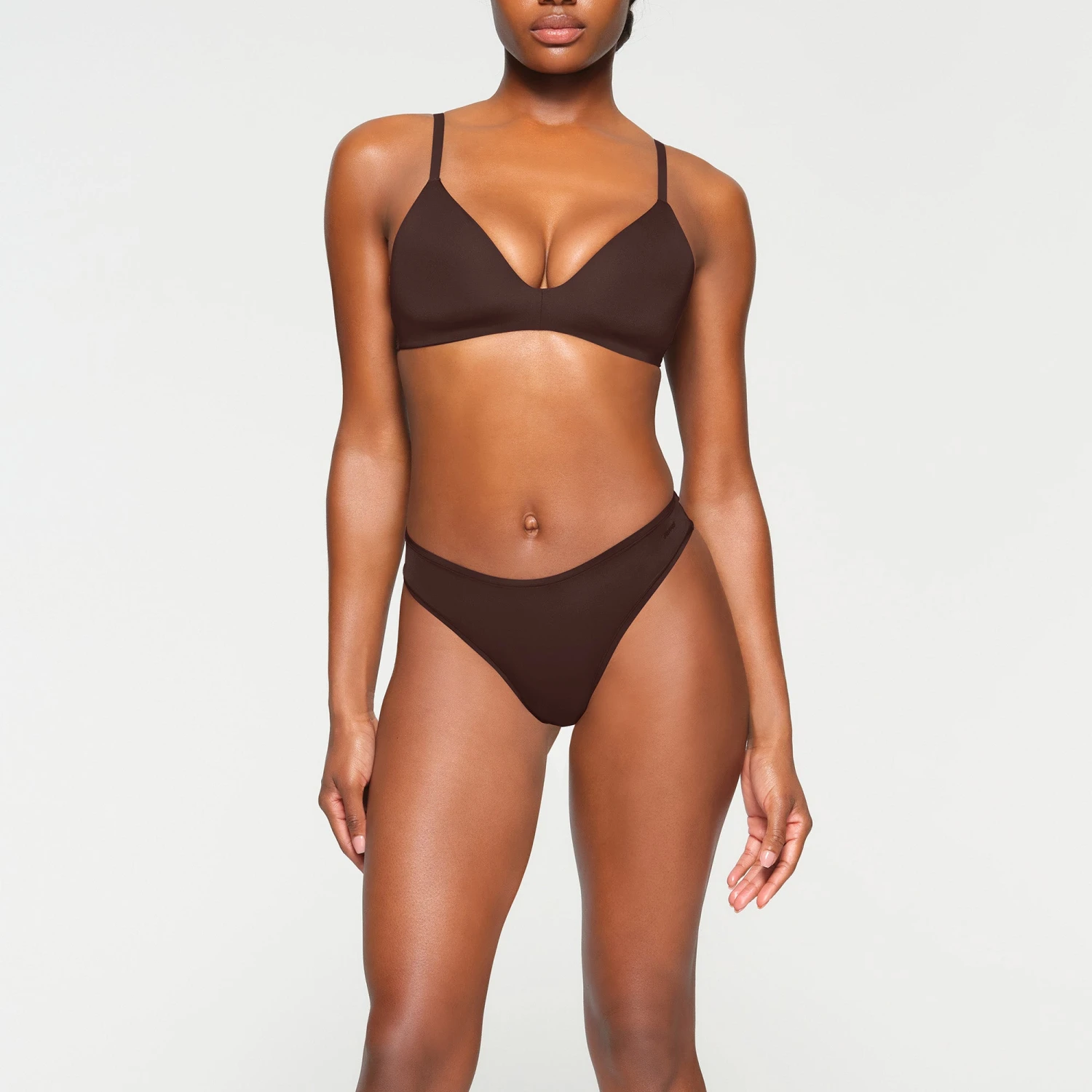 WIRELESS FORM T-SHIRT DEMI BRA | ESPRESSO 4 WIRELESS FORM T-SHIRT DEMI BRA | ESPRESSO - Image 2