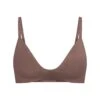 WIRELESS FORM T-SHIRT DEMI BRA | UMBER