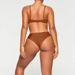 WIRELESS FORM PUSH-UP PLUNGE BRA | BRONZE -SWIMwear Sale Store SKIMS BRA BR WRL 1891 KA BRZ 0016 BK