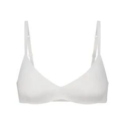 WIRELESS FORM PUSH-UP PLUNGE BRA | MARBLE