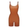 EVERYDAY SCULPT MID THIGH BODYSUIT | BRONZE -SWIMwear Sale Store SKIMS EVERYDAYSCULPT SH ONE 2154 BRZ