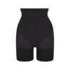 EVERYDAY SCULPT HIGH-WAISTED MID THIGH SHORT | ONYX -SWIMwear Sale Store SKIMS EVERYDAYSCULPT SH SHO 2152 ONX