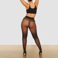 NUDE SUPPORT TIGHTS | ONYX -SWIMwear Sale Store SKIMS HOSIERY HS THT 0417 BR ONX BK