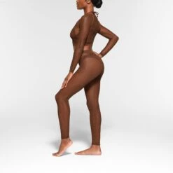 WARP KNIT COVER UP LONG SLEEVE CROPPED TOP | OXIDE -SWIMwear Sale Store SKIMS LOUNGEWEAR AP LGS 2117 OB OXD 0009 SD