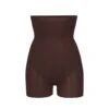 BARELY THERE HIGH-WAISTED SHORTIE | COCOA