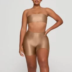 SHINE JERSEY BANDEAU | SIENNA -SWIMwear Sale Store SKIMS LOUNGEWEAR BR BAN 3012 HA SIE 0003 FR