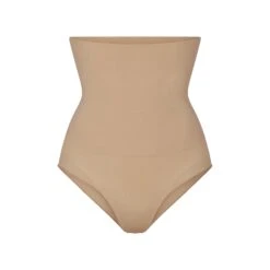 CORE CONTROL HIGH-WAISTED BRIEF | CLAY