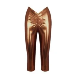 METALLIC SWIM V-WAIST PANT | PENNY