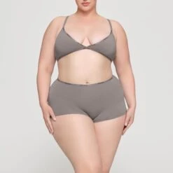 COTTON LOGO HOT PANT | SMOKE -SWIMwear Sale Store SKIMS PANTY BO SHO 2643 HC SMK 0002 FR 8ff8af9e 06d2 49c3 8904 9a4a7c19899c