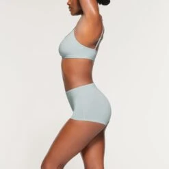 COTTON JERSEY BOY SHORT | FROST -SWIMwear Sale Store SKIMS PANTY BR BYS 0273 OB FRS 0011