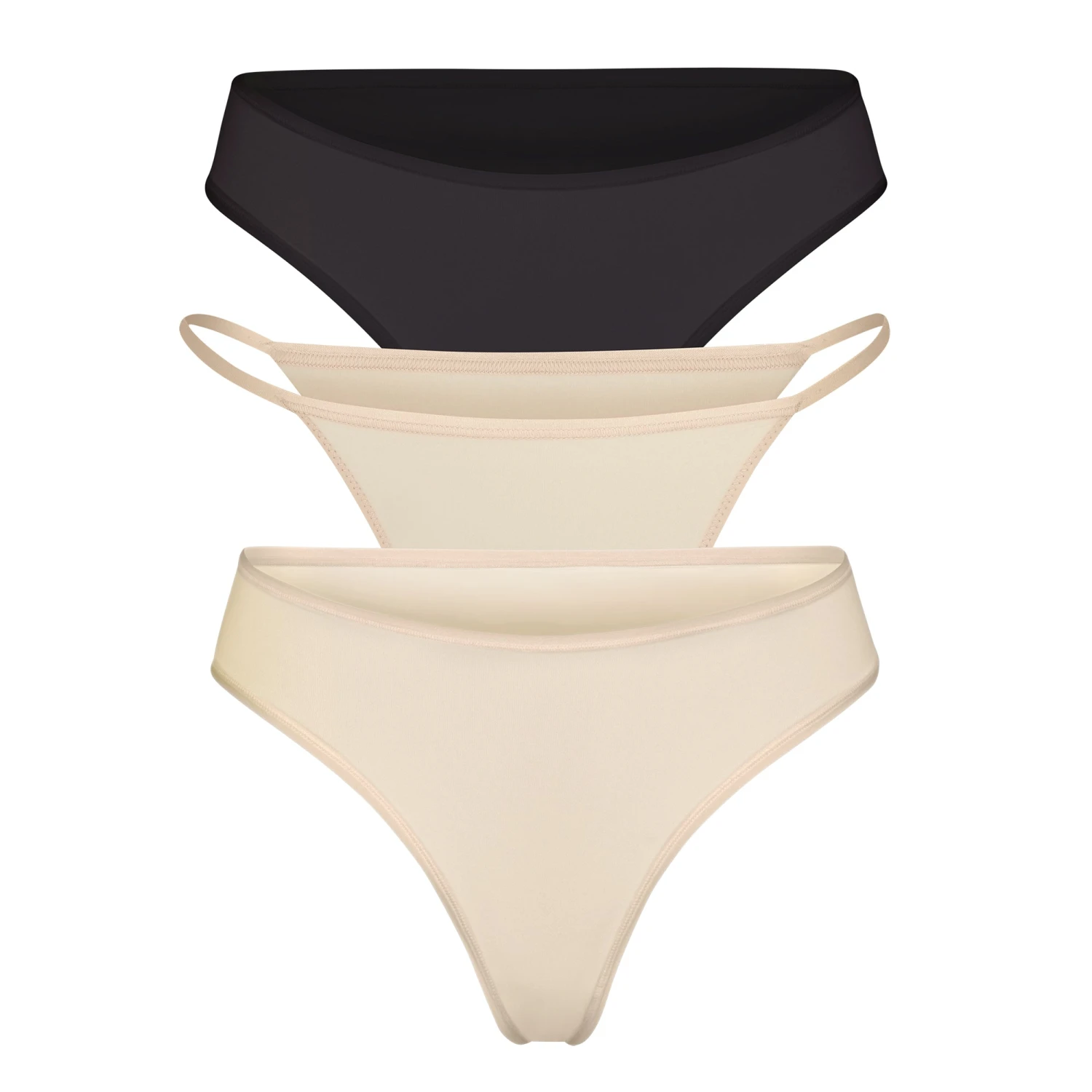 FITS EVERYBODY ESSENTIALS MULTI 3-PACK | SAND MULTI 3 FITS EVERYBODY ESSENTIALS MULTI 3-PACK | SAND MULTI