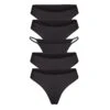 FITS EVERYBODY ESSENTIALS 5-PACK | ONYX -SWIMwear Sale Store SKIMS PANTY PN 5PK ONXcopy