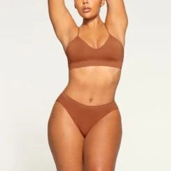 SOFT SMOOTHING BRIEF | BRONZE -SWIMwear Sale Store SKIMS PANTY PN BIK 1322 MA BRZ 0186
