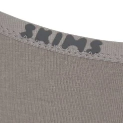 COTTON LOGO HIGH LEG BIKINI | SMOKE -SWIMwear Sale Store SKIMS PANTY PN BIK 2003 SMK DET